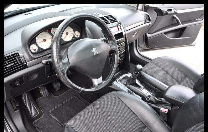 Peugeot 407 cena 18900 przebieg: 155600, rok produkcji 2009 z Siedlce małe 497